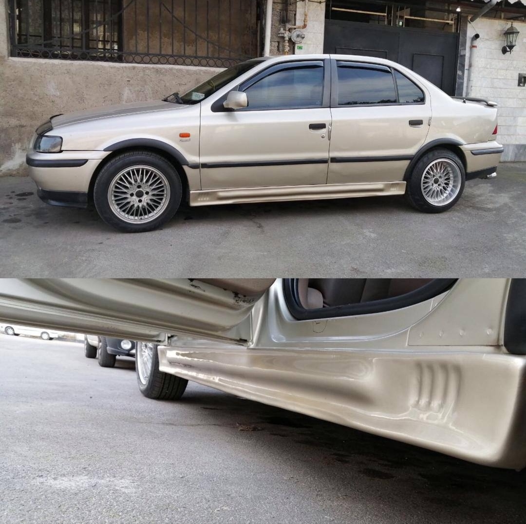 رکاب سمند سن خط